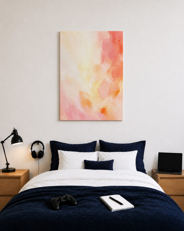 Canvas print Airy Pastel Colour Fields