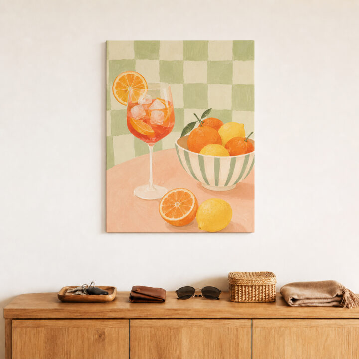 Canvas print Citrus and a Summer Spritz