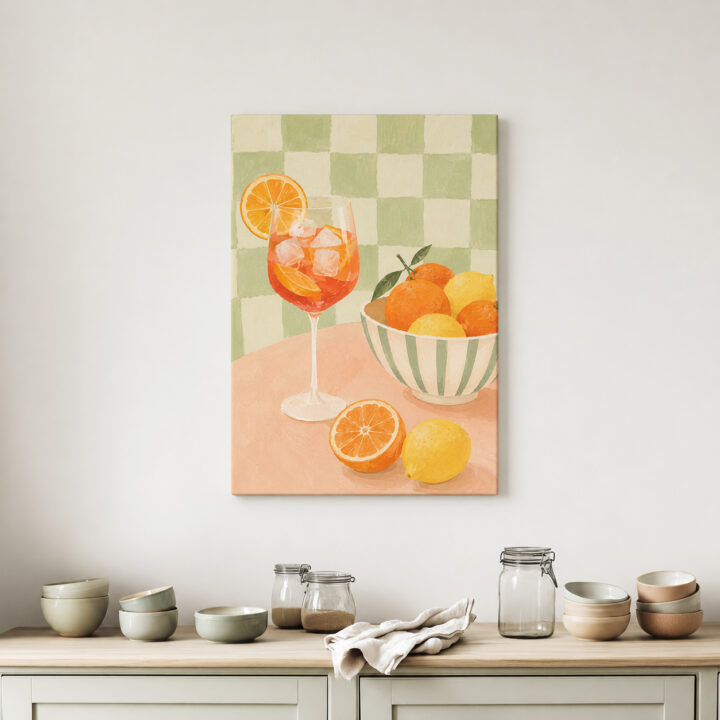 Canvas print Citrus and a Summer Spritz