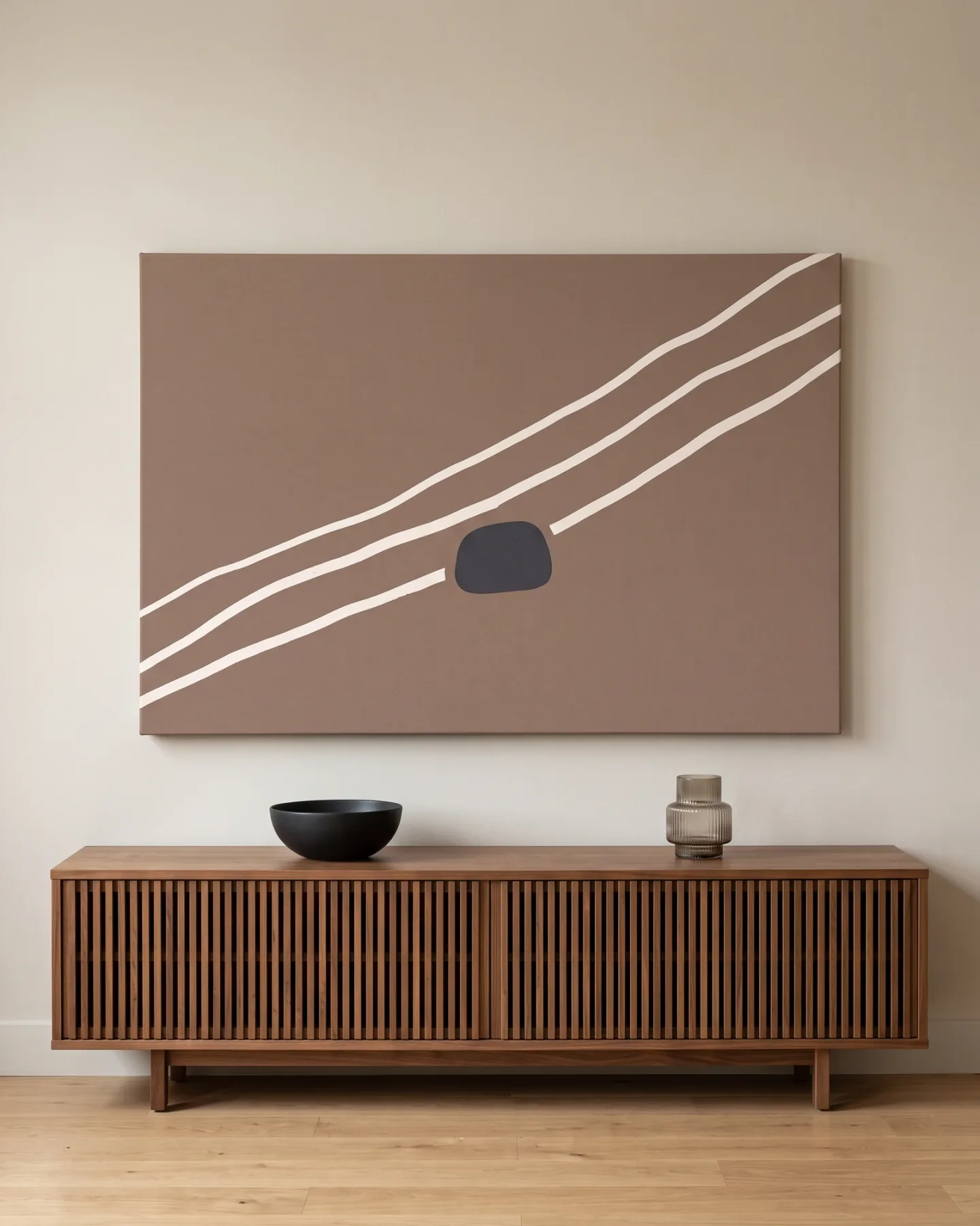 Canvas print – Three Quiet Lines