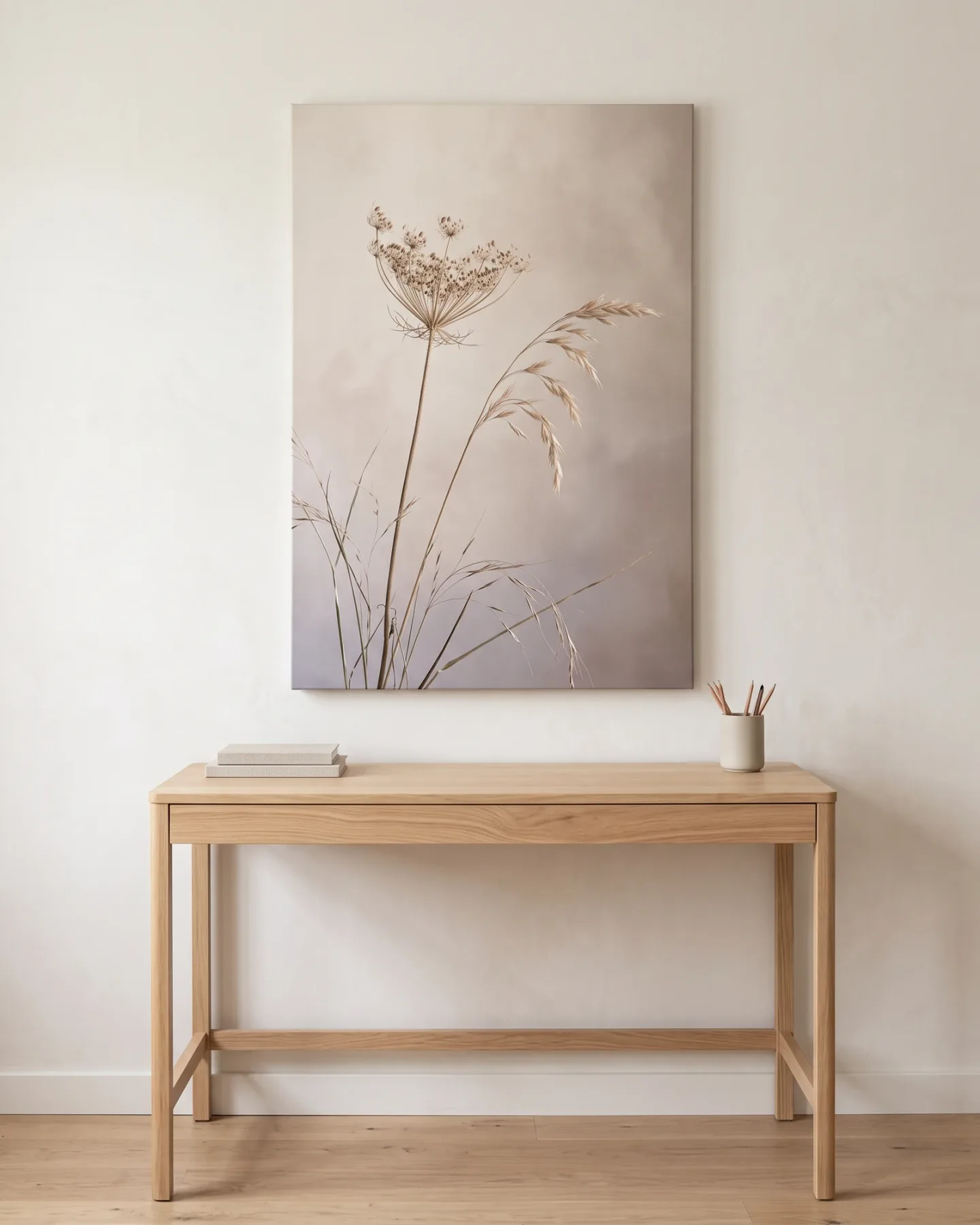 Canvas print – Dried Umbel Flower and Grasses